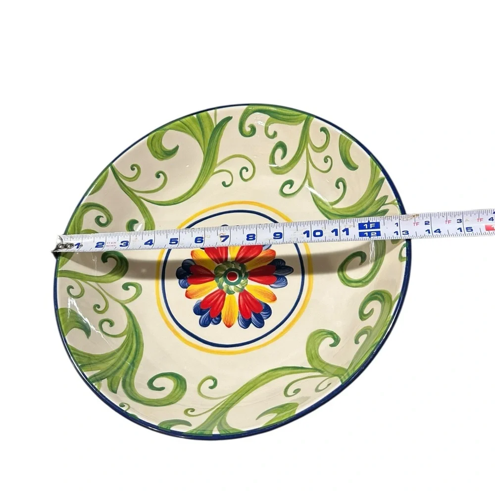 Certified International Palermo Pasta Serving Bowl Dish Large 13” Italian RARE
